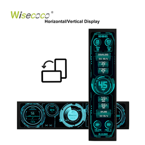 จอแสดงผลแบบพกพา Wisecoco ขนาด 11.3 นิ้ว FHD IPS รูปทรงยาว ความละเอียด 1920*440 สำหรับเคสคอมพิวเตอร์ PC รองรับ <span class=keywords><strong>Aida64</strong></span> - Product Image 6