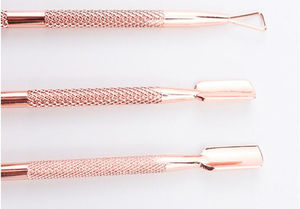 Empujador de Cutículas de Acero Inoxidable de Doble Cara con Certificación CE ISO de ARISTON INTERNATIONAL, Removedor de Cutículas, Cuidado de la Piel Muerta - Product Image 3