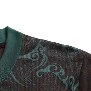 Conjunto de Camiseta de Fútbol Estampada para Hombre, Uniforme Deportivo Personalizable, 100% Poliéster, Gran Venta - Product Image 4