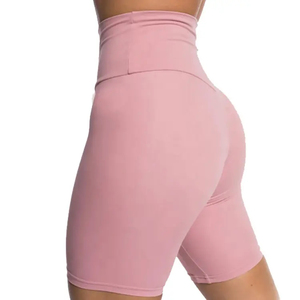 Ropa de mujer de verano Color sólido y pantalones cortos de motorista para mujer Pantalones cortos de dos piezas Mujer 2025 - Product Image 4