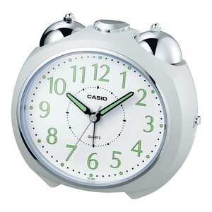 Desk Alarm <b>Clock</b> with Snooze Function <b>White</b> TQ 369 7EF - Product Image 1