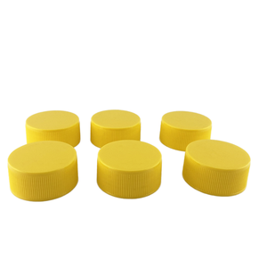 Tapa de Rosca Antiderrames de PP Amarillo de 18 mm BK, Envase Cosmético de 100 ml, Tamaño Personalizable, Tapa de Plástico de Alta Calidad - Product Image 1