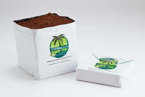 Sac de plantation à ouverture supérieure avec substrat 100 % naturel en fibre de coco d'un fabricant leader au meilleur prix du marché, matériau biodégradable - Product Image 3