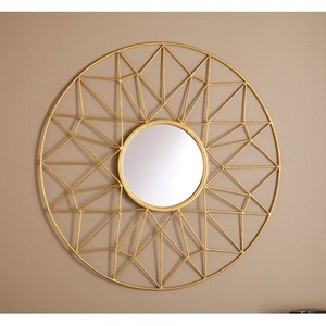Espejo de Pared Decorativo para Interiores, Diseño de Hojas, Espejo Decorativo Clásico y Moderno, Múltiples Diseños de Acabado - Product Image 1