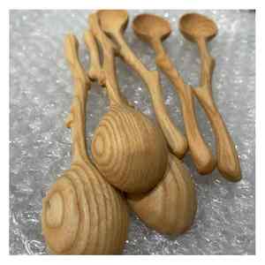 Ensemble de cuillères en bois artisanales du Vietnam ustensiles de cuisine en matériaux naturels sûrs, écologiques et prêts à l'exportation - Product Image 3