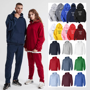 Sweat-shirt à capuche unisexe surdimensionné en polaire pour l'hiver, style streetwear pour hommes et femmes, sweats à capuche personnalisés OEM - Product Image 6