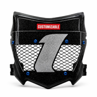 Plaque de numéro avant ventilée brillante style Moto Cutz JFG pour moto électrique Surron E Ride Pro Tuttio Soleil 01
