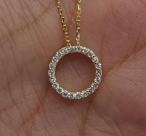 Beau pendentif en diamant Moissanite en or blanc 14 K Excellente coupe Moissanite blanche Utilisation pour pendentif pour hommes et femmes Cadeau pour elle - Product Image 4