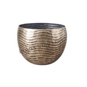 Latest High Quality Metal Iron Home Decoration <b>Small</b> Aluminium Flower Vase & Bucket Planters <b>Pots</b> At Cheap Price Made In India - Product Image 6