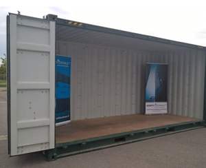 Contenedor de 6 m de altura con apertura lateral, contenedor de envío de 20 pies de altura con 4 puertas laterales en venta - Product Image 3