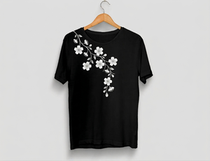 Camiseta de Verano Casual para Mujer, Cuello Redondo, Manga Corta, Diseño Sólido, Antiarrugas, Antiencogimiento, Tejido de Lona - Product Image 3