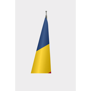 Drapeau d'intérieur personnalisé en aluminium avec impression numérique - Options en coton satiné, plastique ou polyester - Product Image 3