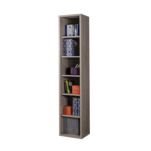 Librería Disegno de 6 Compartimentos, 36x44xh217 cm, Roble - Product Image 1