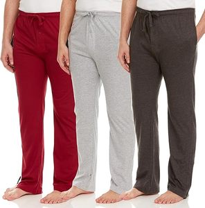 Estos versátiles esenciales de poliéster hilo de plumas de punto hogar Loungewear hombres ropa de dormir para el sueño de invierno - Product Image 1