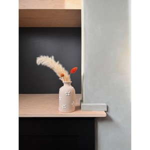 Pequeño jarrón de margaritas con textura de cerámica/regalos de baby shower para ella/margaritas artísticas con textura de flores decoración del hogar - Product Image 5