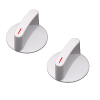 WH1X2721 (Paquete de 2) Perilla de Temporizador para Lavadora y Secadora AP2044893 PS271094, Pieza de Repuesto para Lavadoras GE Hotpoint y Kenmore - Product Image 1