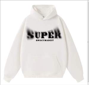 Sudaderas Extra Grandes Personalizadas para Hombre, Material de Felpa Gruesa, Cálidas y Suaves, Ideales para Conjuntos Urbanos de Invierno, OEM ODM - Product Image 3