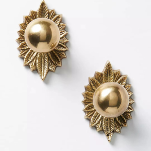 Elegante Pomo de Puerta de Latón para Interiores de Hogar con Estilo y Manejo Diario de Puerta Práctico, Seguro y Funcional - Product Image 1