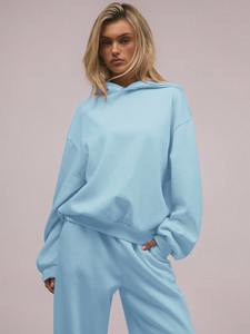 Ensemble de survêtement de sport pour femme, style décontracté urbain, parfait pour l'entraînement physique et le port quotidien - Product Image 2