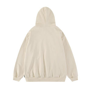 Most Popular Plain Blank Custom <b>Pullover</b> <b>Men</b> Winter Hoodies Streetwear High Quality 100% Cotton Fleece Eco-Friendly Sweatshirt - Product Image 5