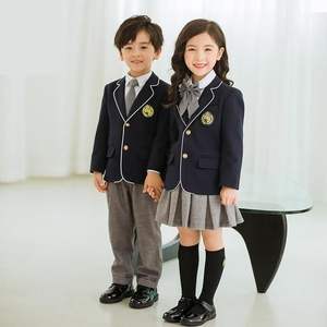 Blazer de lana de alta calidad unisex personalizado OEM para adultos y niños recién llegado diseño de uniforme escolar para Otoño Invierno - Product Image 3