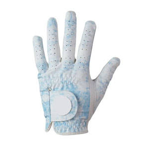 Gant de golf pour hommes avec construction en cuir 100% Cabretta Gant de golf de coupe classique en cuir véritable Cabretta - Product Image 4