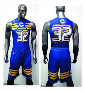 Uniformes de football américain de haute qualité, maillots de compression personnalisés 7v7, panneaux respirants extensibles, grandes tailles, 100% polyester, séchage rapide - Product Image 3