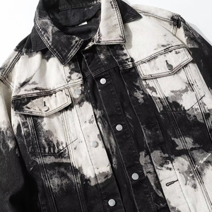Nouvelle veste en jean pour hommes de style Street Wear veste en jean en coton confortable sur mesure pour hommes - Product Image 5