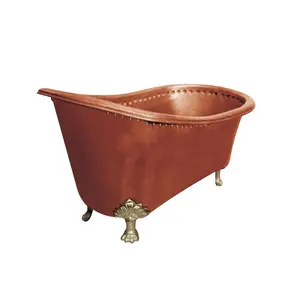 High on Demand 100% Pure Copper Bathtub for Luxury Shower Pure Copper Bathtub for Sale from Indian Supplier