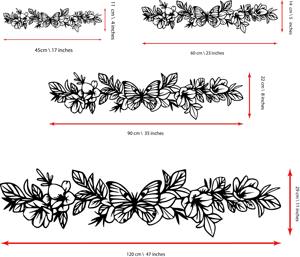 Décoration murale noire moderne en forme de papillon, idéale pour le salon, point focal au-dessus du canapé et mur d'escalier, en provenance d'Inde - Product Image 6