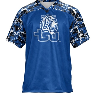 Camiseta Deportiva Personalizada para Hombre, Estilo Universitario, Tejido de Punto, Parte Delantera de Poliéster/Algodón, Casual, Impresión por Sublimación - Product Image 2