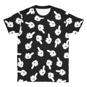 Latest Sublimation T-Shirt for Men Autumn Style Fashion Color Polyester/Cotton Customizable - Product Image 5