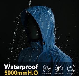 Invierno logotipo personalizado impermeable más polar con cremallera con capucha chaquetas al aire libre ropa de trabajo chaqueta cortavientos para hombres 2025 - Product Image 5