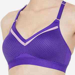 Sujetador Deportivo Liso para Gimnasio y Yoga para Mujer, Sujetador Deportivo Sublimado con Etiqueta Personalizada y Logotipo Personalizado al por Mayor - Product Image 2