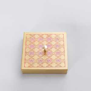 Boîte de rangement décorative en laiton fait main - Product Image 3