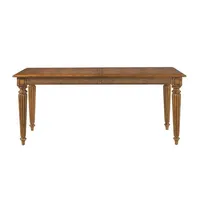 Table à manger rectangulaire de style industriel, table de dîner facile à assembler pour 6 à 8 personnes, meubles pour la maison