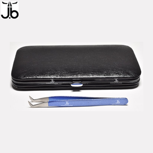 แหนบต่อขนตาอเนกประสงค์แหนบสแตนเลสสำหรับต่อขนตาตามหลักสรีรศาสตร์ - Product Image 1