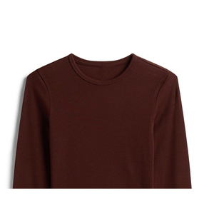 T-shirt personnalisé pour femme, col rond, manches courtes, style streetwear, tissu polaire respirant, coton biologique et bambou écologiques - Product Image 4