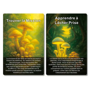 Sabiduría de los Hongos Tarot Francs: Elegante Baraja de Tarot, Artículos de Colección - Product Image 4
