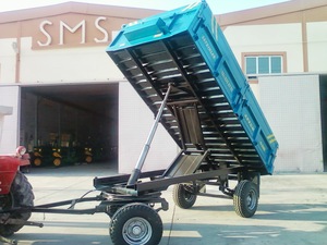 Remorque agricole à 4 tonnes, Double essieu arrière ou latéral, de stock - Product Image 4