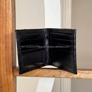 ใหม่ดอกไม้มือเครื่องมือกระเป๋าสตางค์หนังแฮนด์เมดบัตรเครดิตกระเป๋าสตางค์สองพับมือเย็บหนังแท้กระเป๋าสตางค์ผู้ชายตะวันตก - Product Image 4