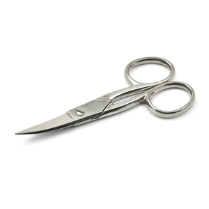Ciseaux à ongles de haute qualité miroir polonais lame incurvée en acier inoxydable ciseaux à ongles de manucure robustes pour la beauté - Product Image 6