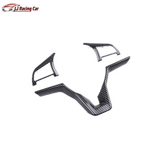 Accesorios de Interior de coche con aspecto de fibra de carbono ABS, Kits de carrocería, tapas de cubierta de volante para <span class=keywords><strong>Nissan</strong></span> Sunny Sylphy Sentra B18 2020-2023 - Product Image 6