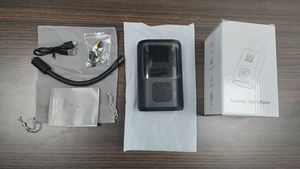 Gonfleur de pneus portable intelligent avec écran LCD numérique, <span class=keywords><strong>compresseur</strong></span> d'air sans fil 150 PSI pour pneus de voiture et de vélo - Product Image 3