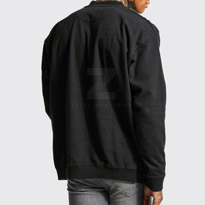 Sweat-shirt polaire à manches longues imprimé personnalisé pour hommes à la mode d'hiver-Mélange de coton respirant et écologique - Product Image 2