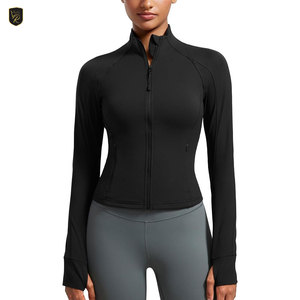 Performance Sports Women Gym <b>Jackets</b> <b>Lightweight</b> Zip Up Fitness Training <b>Running</b> Workout Breathable Activewear Wholesale <b>Jacket</b> - Product Image 1