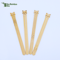 Agitateurs à café en bambou biodégradable lisses à bon prix, bâtonnets en bambou jetables pour café, lait, cocktail, thé