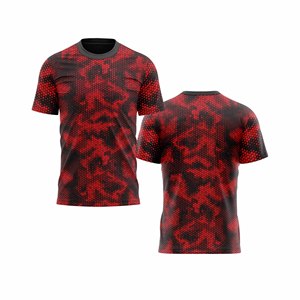 T-shirt imprimé personnalisé à la mode | Chemise de sport personnalisée avec logo d'équipe | Fournisseur direct usine - Product Image 2