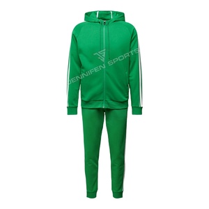 Ensemble de survêtement sportif pour homme personnalisé, 340g, 100% coton, léger, doublure polaire, respirant, avec cordon de serrage, coupe ample - Product Image 1