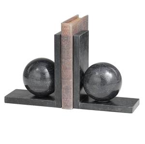 Serre-livres de table, porte-livres de bureau en forme de L en marbre blanc avec notes de musique sculptées en aluminium de couleur laiton arrivée fraîche - Product Image 5